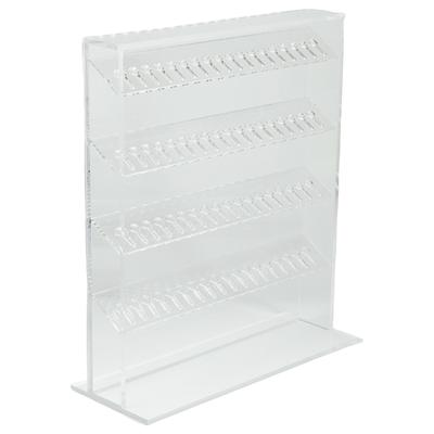 Acrylic Transparent Jewelry Display Stand Clear Multilayer Earrings Necklaces Storage Panel Accessories Organizer