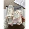 Lace-up shoes flat white shoes women's autumn new casual shoes board shoes student sports shoes women
