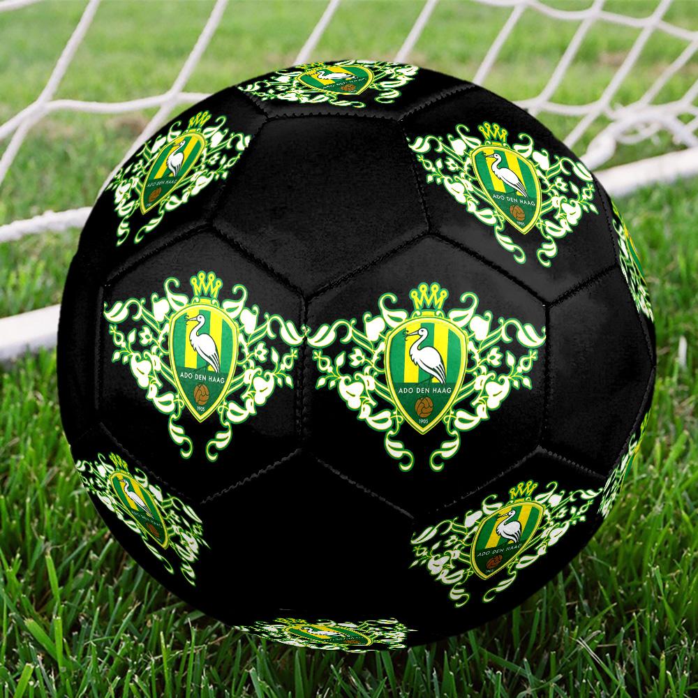 ADO Den Haag Soccer Ball Colorful All Ages Machine Stitched PVC Competition Ready Durable High-Bounce.SIZE5
