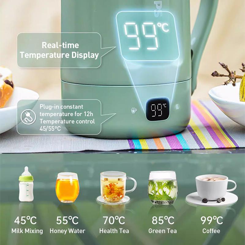 Philips Draagbare Waterkoker AWP2785 Elektrische Waterkoker Beker 5 temperatuurinstellingen 1000 ml SUS316 roestvrij staal