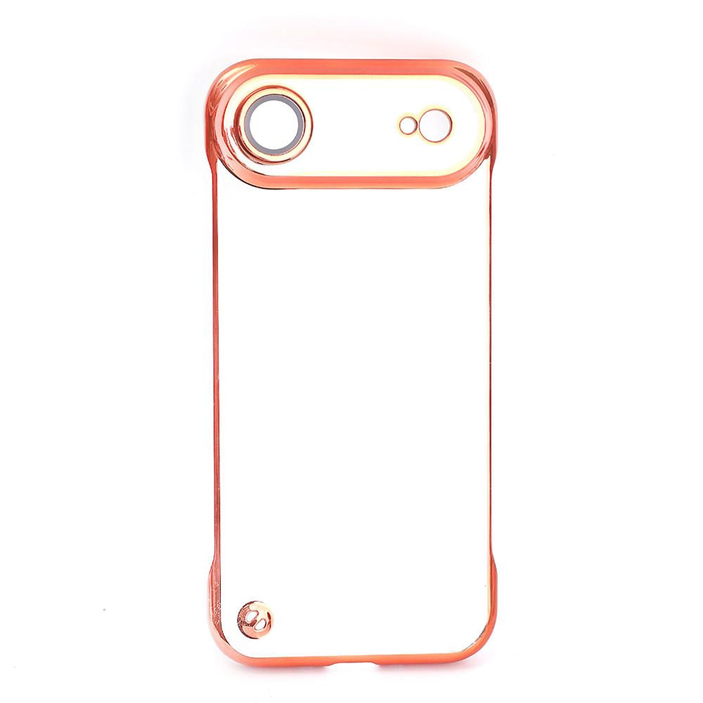 Ultra Slim Transparent Case for IPhone 17 Pro Max Matte Hard Plating PC All-round Camera Film Shockproof Shell for IPhone 17Air