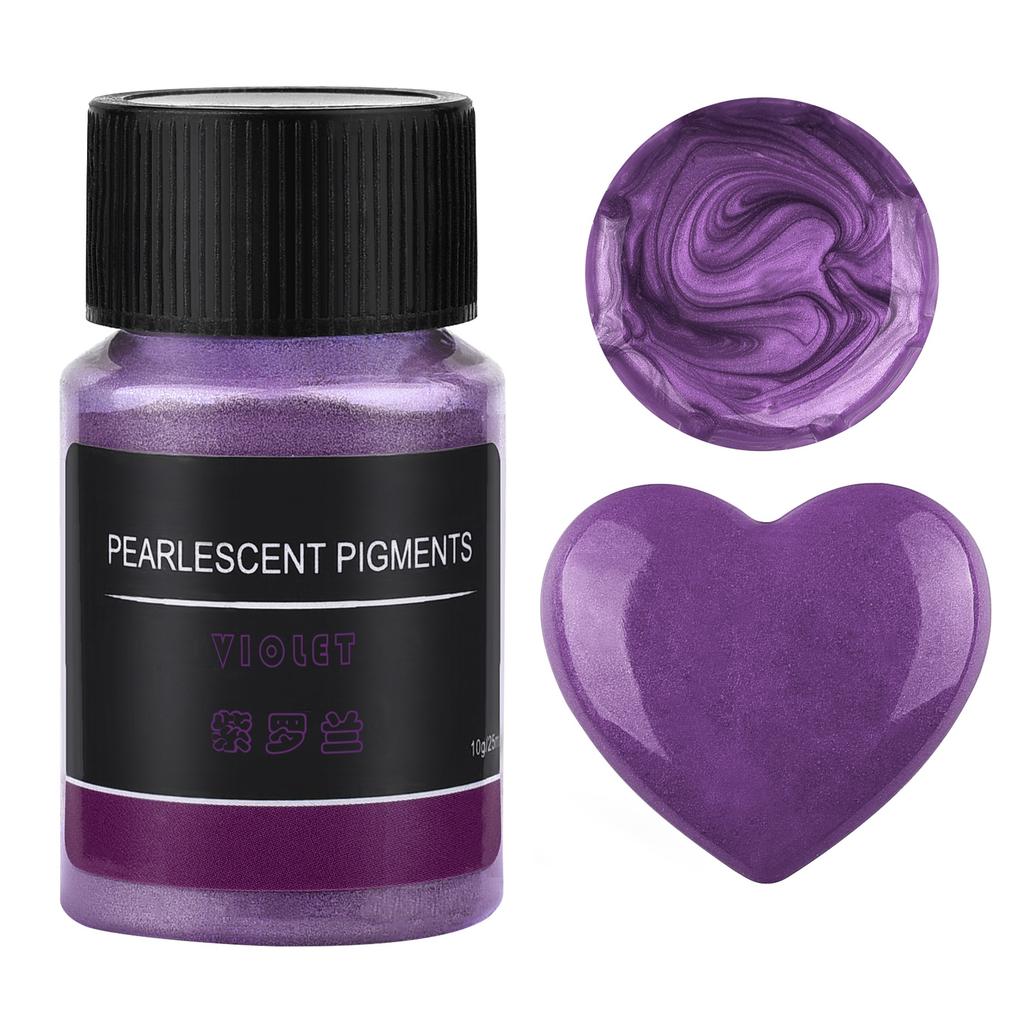 24 Farben Perlmuttpulver Kerzenfarbe Seifenpigment Für Kerzenherstellung Epoxidharz Pigment DIY Farbstoff Pigment Perlenpulver