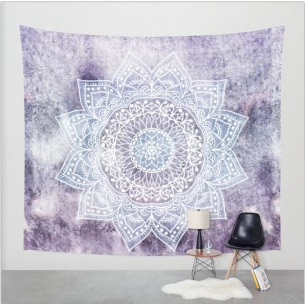 Bohemian Hanging Cloth Totem Tapestry Bedside Decoration Tablecloth Living Room Background Cloth Room Decoration Painting