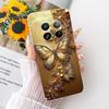 For Realme 12+ 12X 12 5G Cute Flower Butterfly Cat Painted Case For Realme12 5G 12 Plus 12X 12Plus Soft Silicone TPU Phone Cases