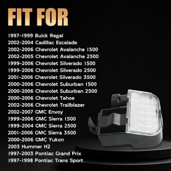 LED Under Hood Lamp Fits for 2002-2007 GMC Envoy 2002-2004 Cadillac Escalade