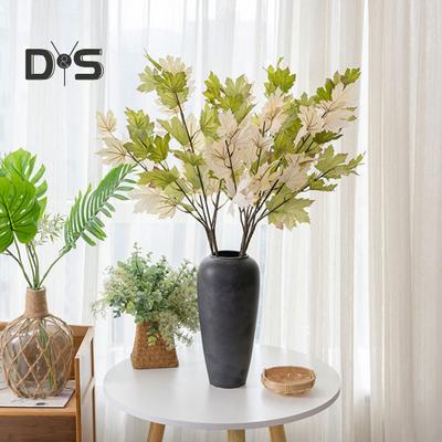 Künstliches Ahornblatt, lebendige Farben, Simulationspflanze, exquisites realistisches Ahornblatt für die Dekoration zu Hause, Party