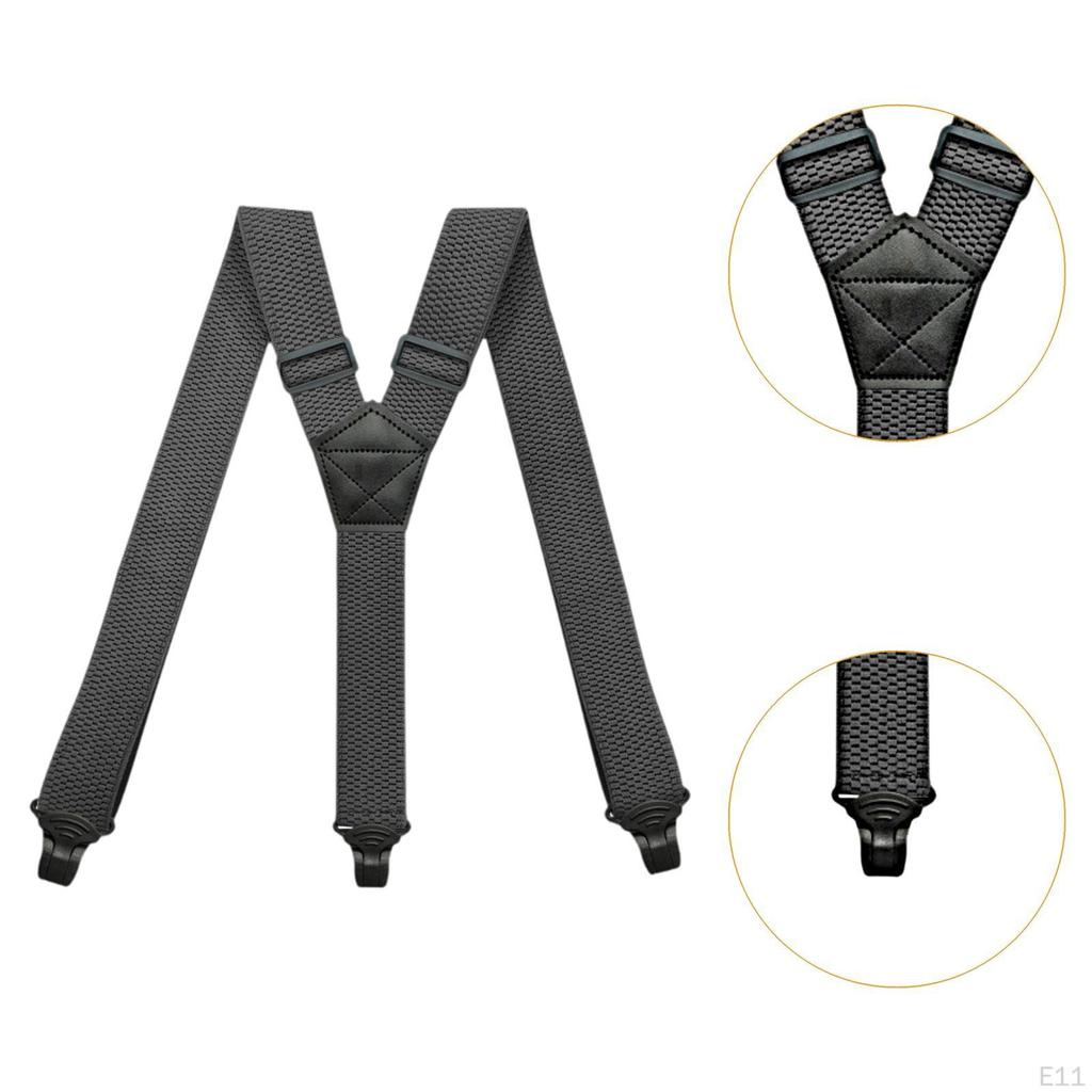 Hidden Suspenders for Belt Loops under Clothes 3 Clips Suspender
