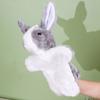 Burattino da Mano Coniglio Peluche Per Neonati Con Imbottitura in Morbido Cotone PP Giocattolo Comfort per Lattanti Regalo per Neonato