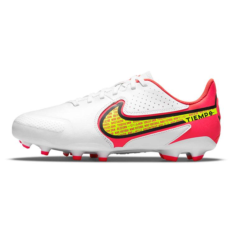 Nike Tiempo Legend 9 Academy MG Low top Kids  Soccer Shoes White Red Kids  DA1333-176 33.5