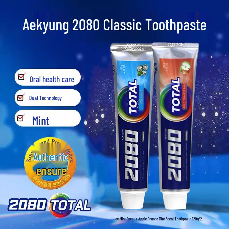 

Aekyung 2080 Fresh Breath Toothpaste Set