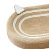 Cat Scratch Pad Bowl, Oval Pet Supplies, Play Protection with Ball Scratcher