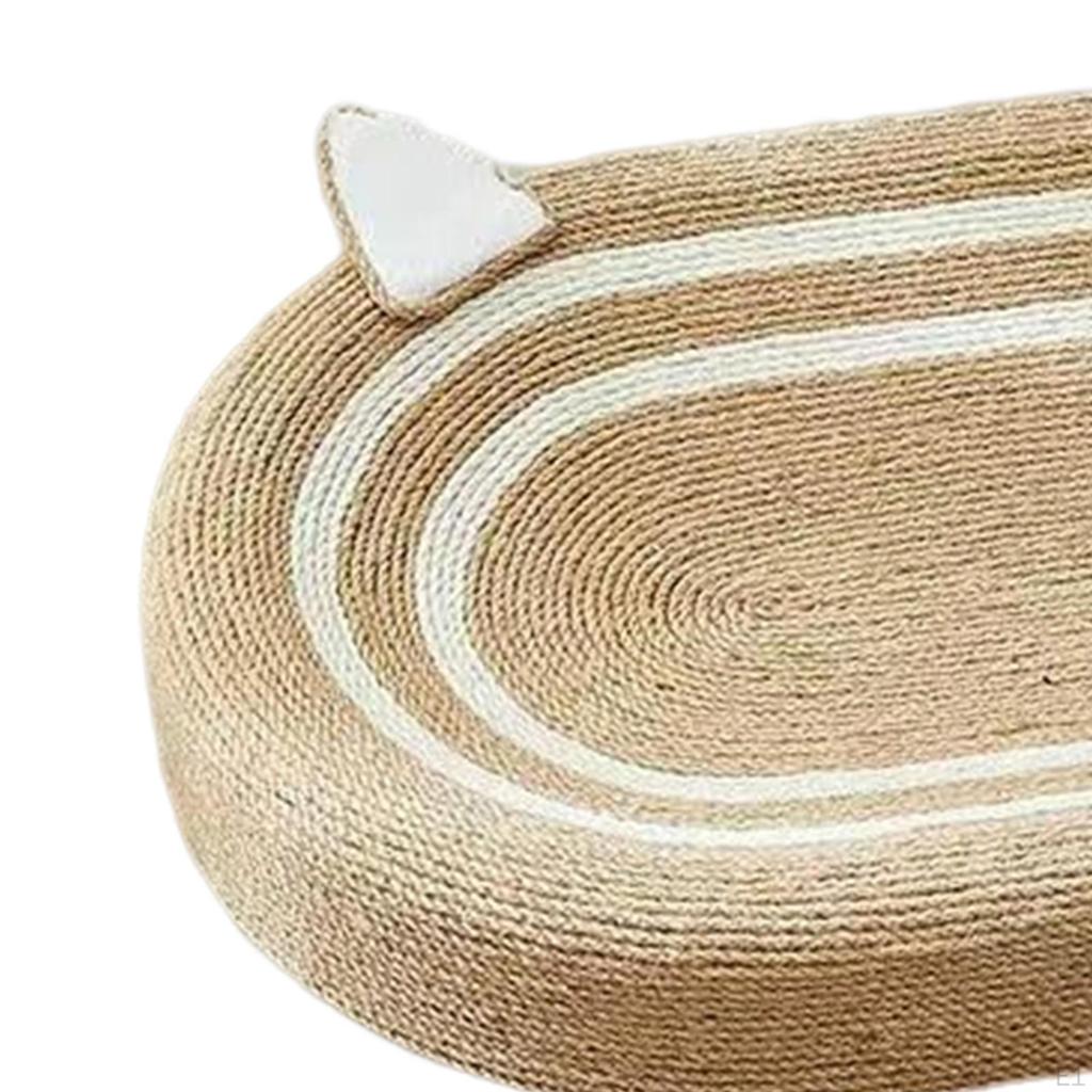 Cat Scratch Pad Bowl, Oval Pet Supplies, Play Protection with Ball Scratcher