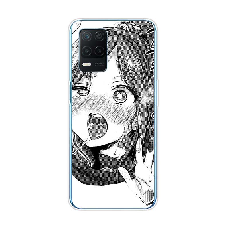Anime Girl Japan Faces For Realme 8 8i V3 V5 GT Neo Flash Edition Explorer Master Neo2 Narzo 30 50i 50A C21Y Phone Case