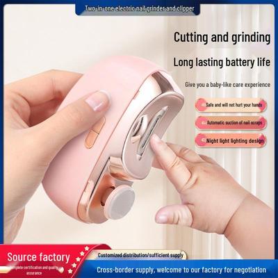 קוצץ ומלטשת ציפורניים חשמלי אוטומטי - כלי בטוח ורב-תכליתי לילדים ומבוגרים