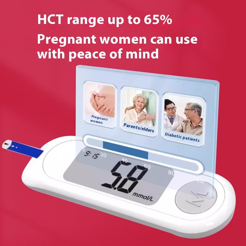 Blood Glucose Meter Household Electronic Intelligent Code-free High-precision Blood Analysis Blood Glucose Meter