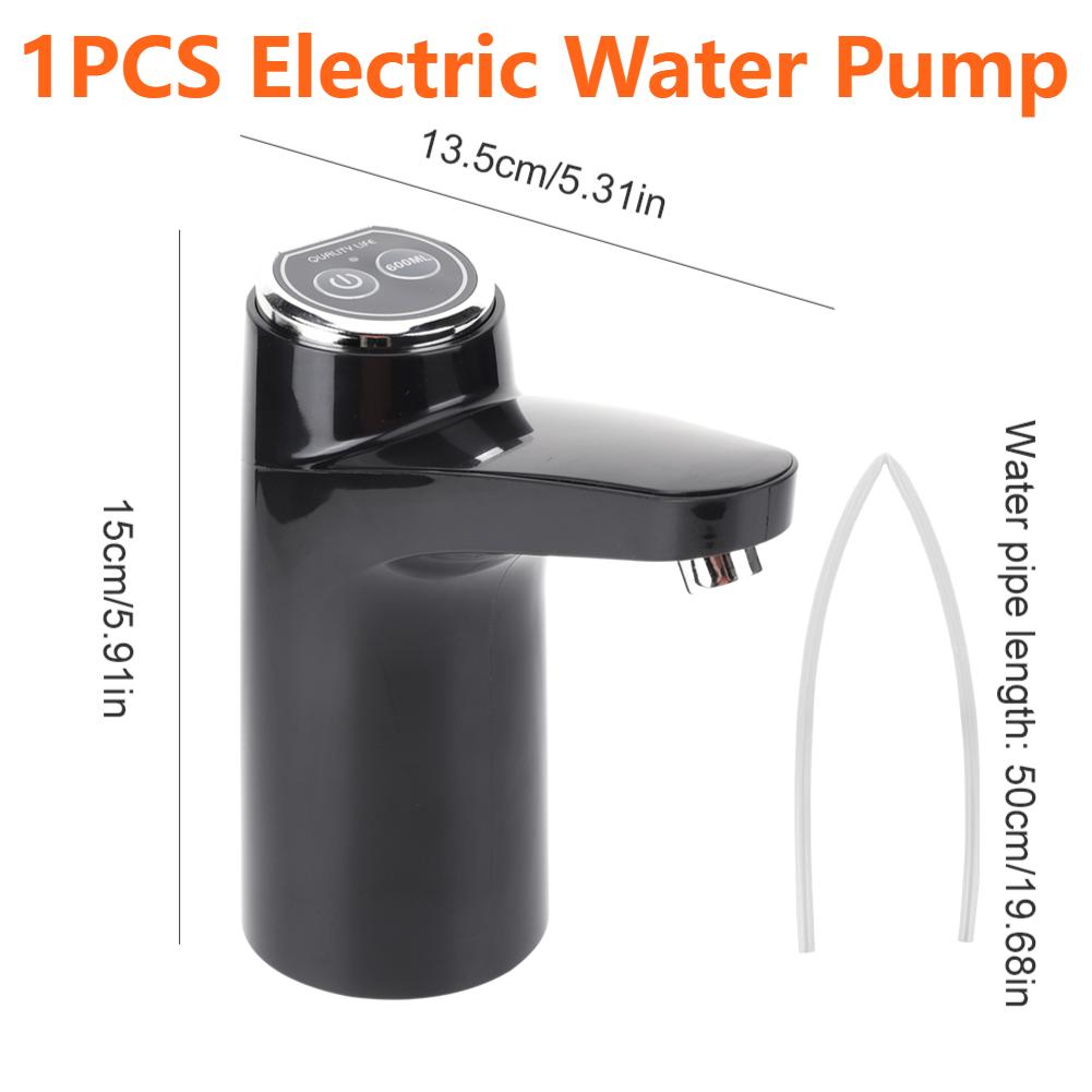 11/12/18.5L Outdoor Water Bin With Faucet One Key Switch Auto Electric Water Pump Camping Water Tank Dispenser Camp Cook Supply