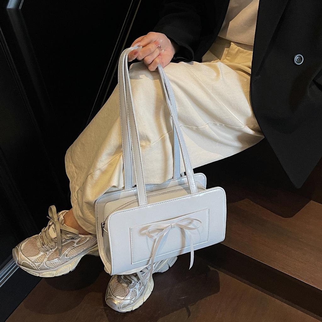 Bag Women's Bag New Fashion Bow Tote Bag Portable Commuter Bag
