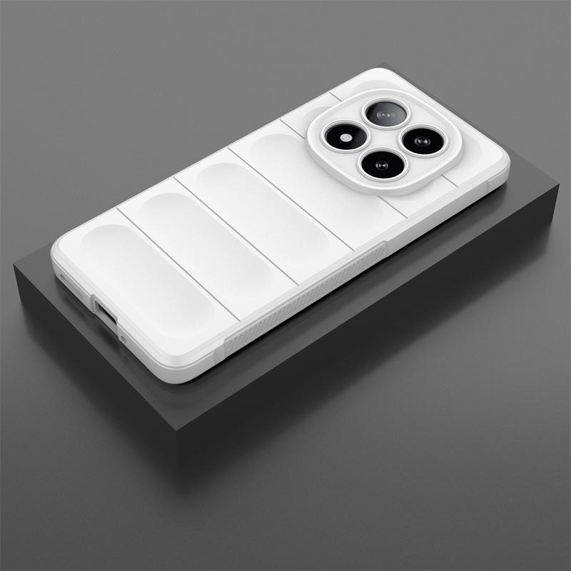 

Силиконовый чехол для телефона Xiaomi Redmi Note 14 Pro Celulares для Redmi Note 14 Pro 5G противоскользящий ударопрочный чехол Funda Back Cover For Redmi Note 14Pro белый