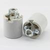 2pcs E14  High Temperature Resistant Ceramic Lamp Holder E14 Ceramic Lamp Holder Size Screw Mouth Lamp Holder with Bracket