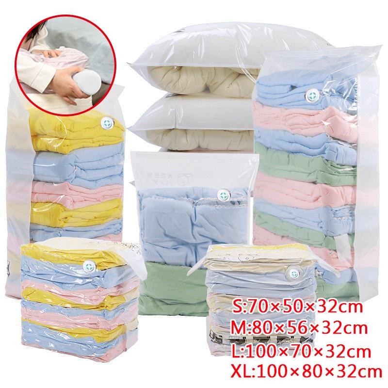 

4 размера, компактные сумки для хранения, вакуумная герметичная сумка-органайзер