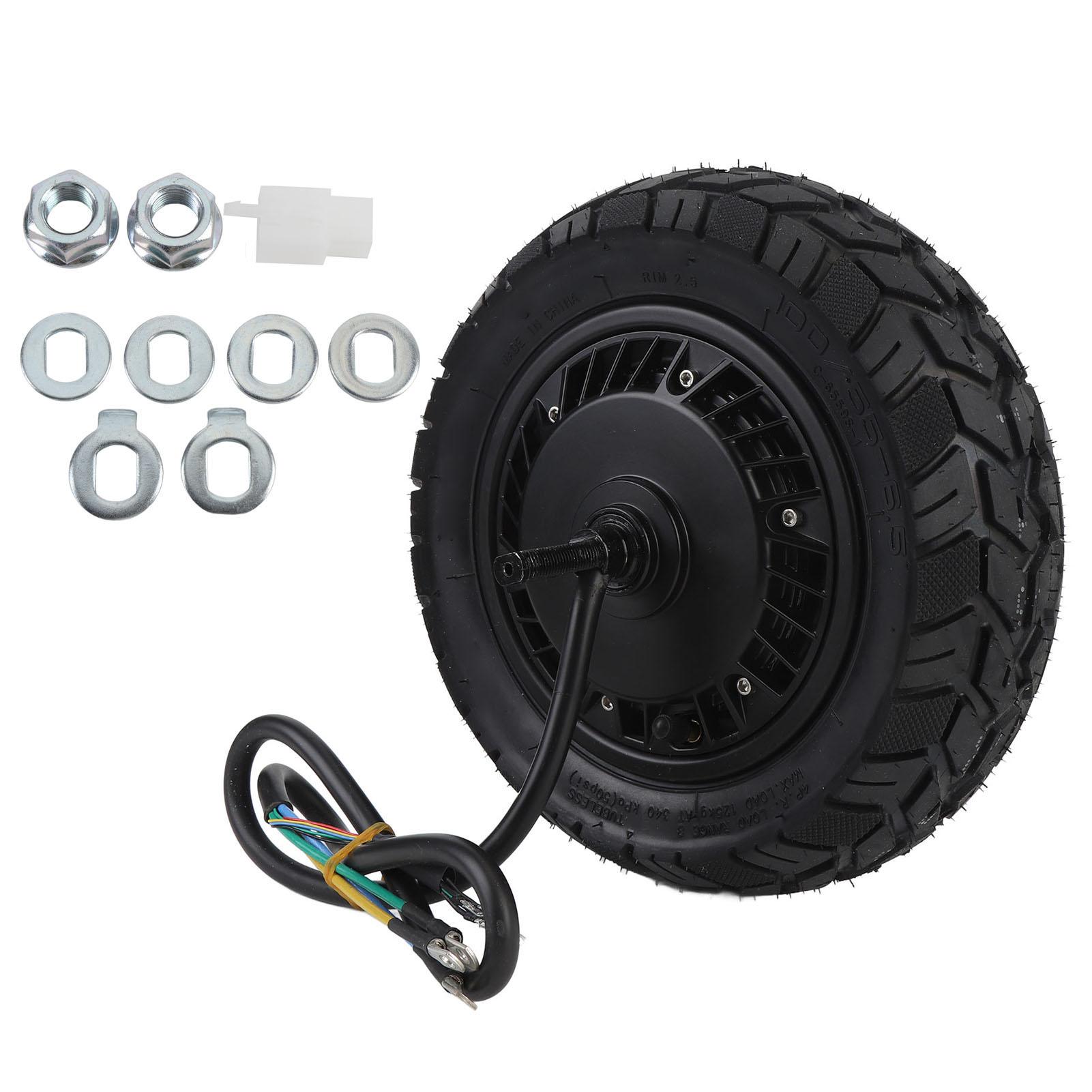 Awinner Light 11In Wheel Hub Motor 48V 72V 1500 5000W Vacuum Tire Dual Hall Sensor Brushless Dc Hub Motor For Small Electric