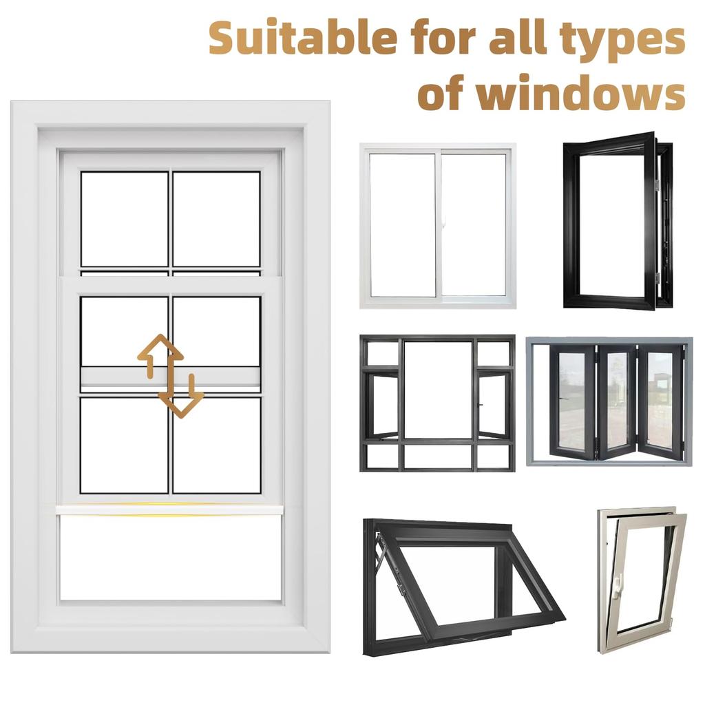 118" Wedge Shape Foam Window Weather Strip Door Seal Strip Soundproof Frame Winter Insulation