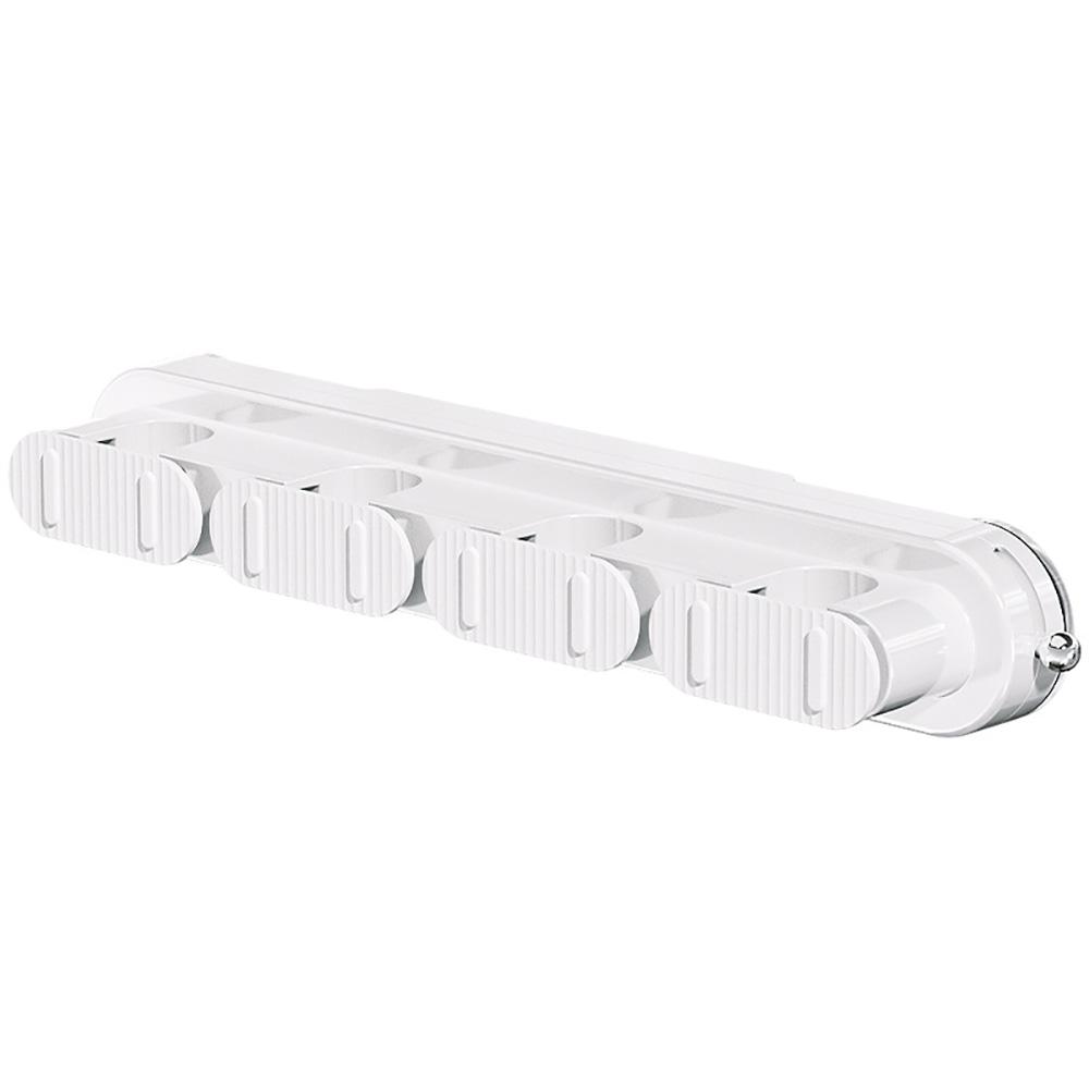 Bathroom Row Non Perforated Mop Holder Suction Cup Wall Mounted Storage Rack Broom Clip Home Storage Supplies