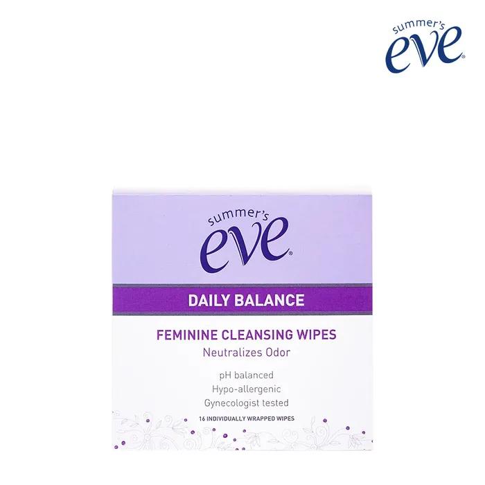 Feminine Cleansing Wipes 12-pack
