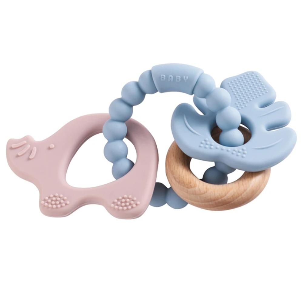 Baby Silicone Bracelet Teether Toys BPA Free Silicone Celestial Nursing Teething Toys Food Grade Silicone Newborn Toys Gift
