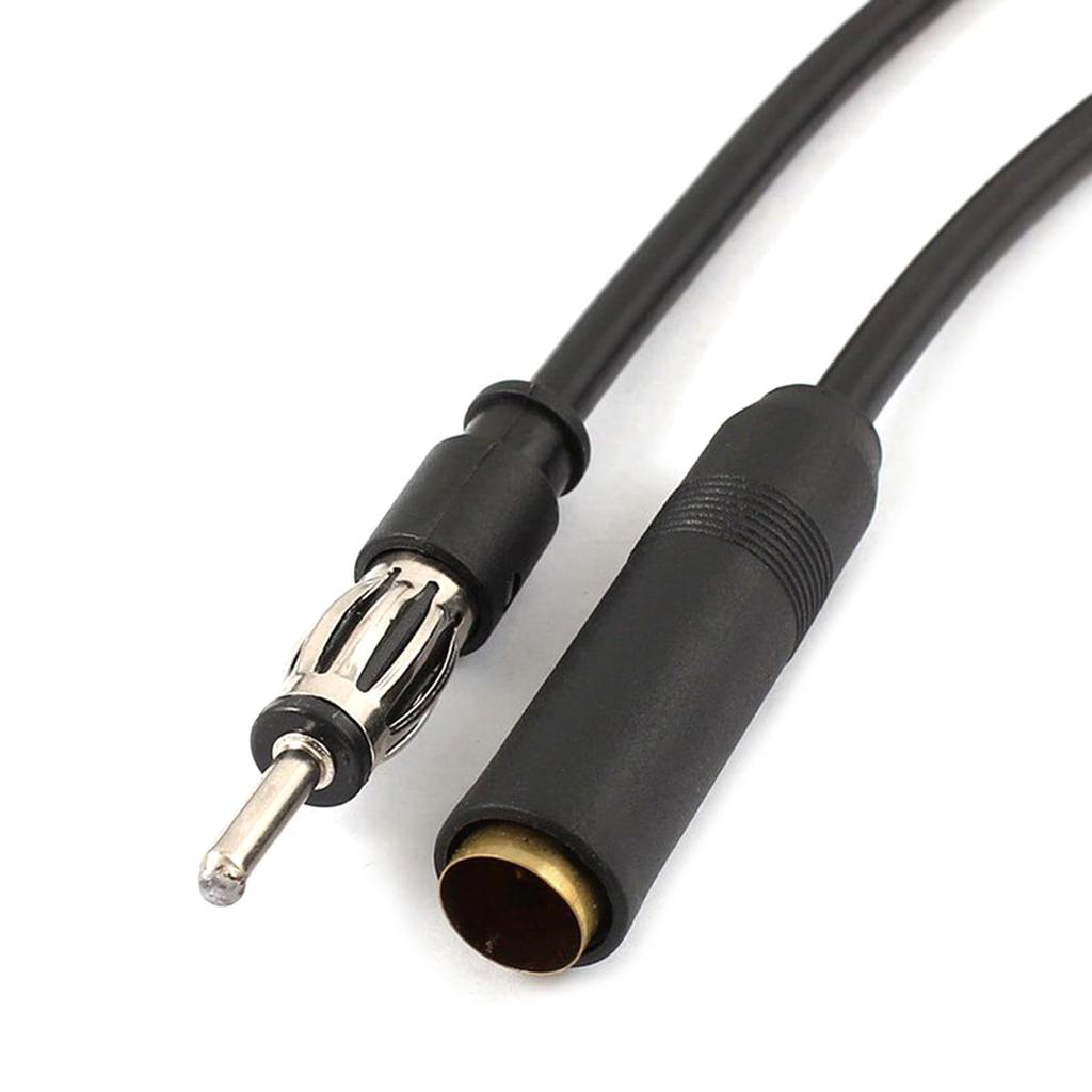 Car Radio Antenna Extension Wire Cord Cable 35cm Male Female Better Signal Quality For Outdoor Enthusiasts