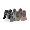 Non-Slip Women's Yoga Toe Socks - Lightweight Summer Pilates Socks for Beginners