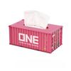 Container Model Simulation of Sea Freight Tissue Storage Box, New Plastic Storage Box, Desktop Tissue Storage Rack