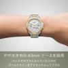 CITIZEN COLLECTION Business 10 ATM Water [CITIZEN] Radio-Controlled Watch, 3-Hand Model, Eco-Drive (Solar Powered), Watch, Resistant, Gold,