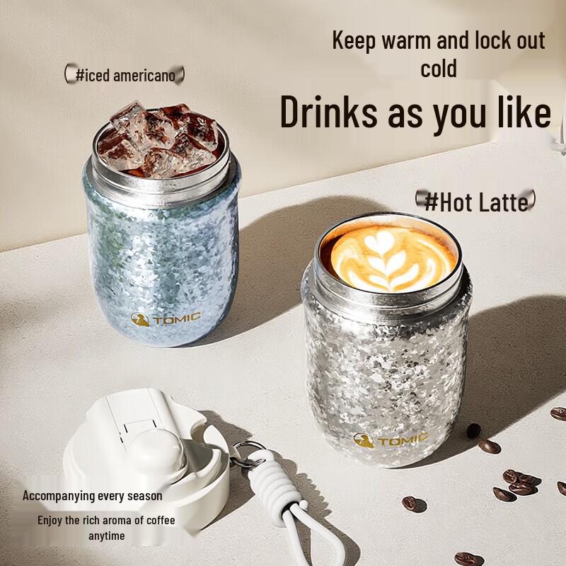 TOMIC Pure Titanium Coffee Cup