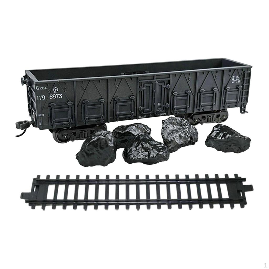 1:75 Train Accessories Model Miniature Carriage Collectibles Gift Party Display Simulation Toy with