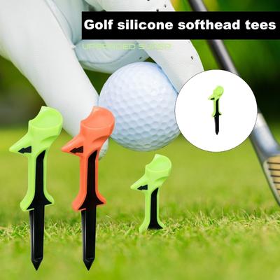5Pcs Ball Holder Replacement 10 Degree Tilt Golf Tees Training Equipment for Improved Swing Consistency Tapered Base