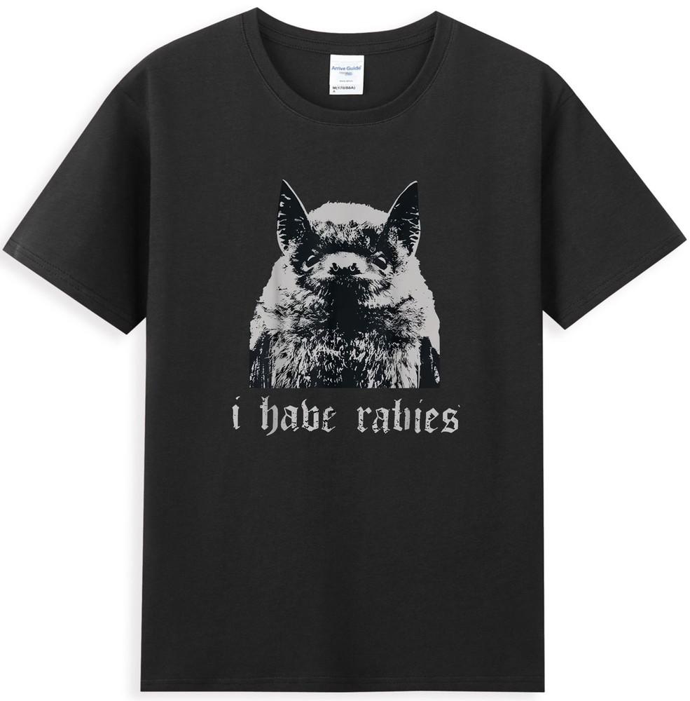 I Have Rabies Funny Bat Meme Saying Joke TShirt