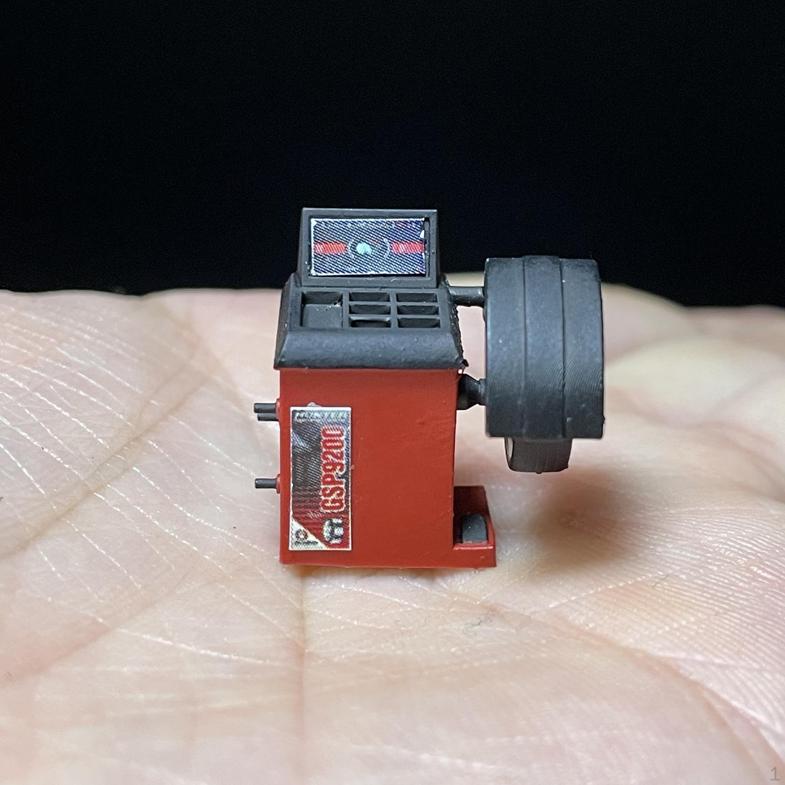 

1:Балансировочный станок для шин в масштабе 1:64 Модель Дисплейный экземпляр Коллекционер ;s Предмет Миниатюрные Машинки Игрушка для