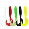 5Pcs Soft Fishing Lure Silicone Artificial Bait Shad Wobbler Worm Swimbait Streamer Spinnerbait Sea Fishing Tackle Saltwater