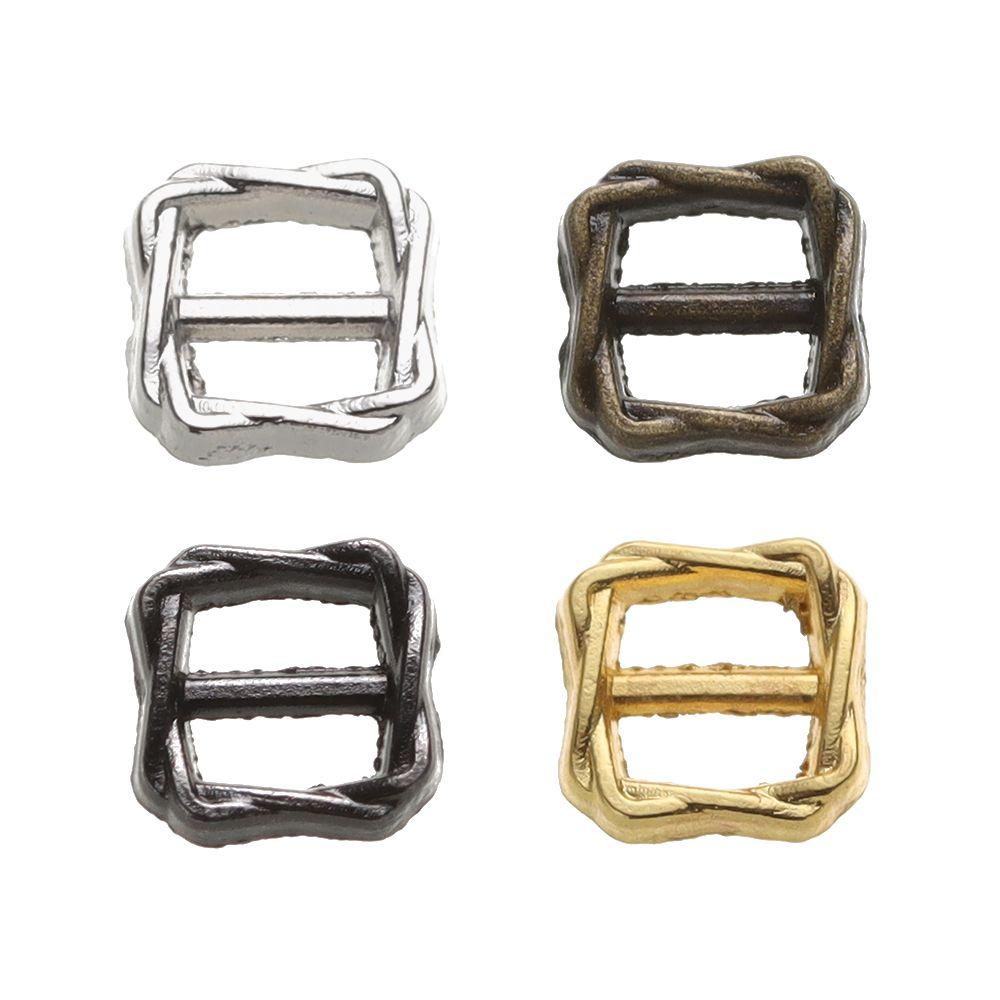 Ultra-small 4 Colors Tri-glide Buckle Diy Dolls Buckles Pattern Belt Buttons Doll Bags Accessories