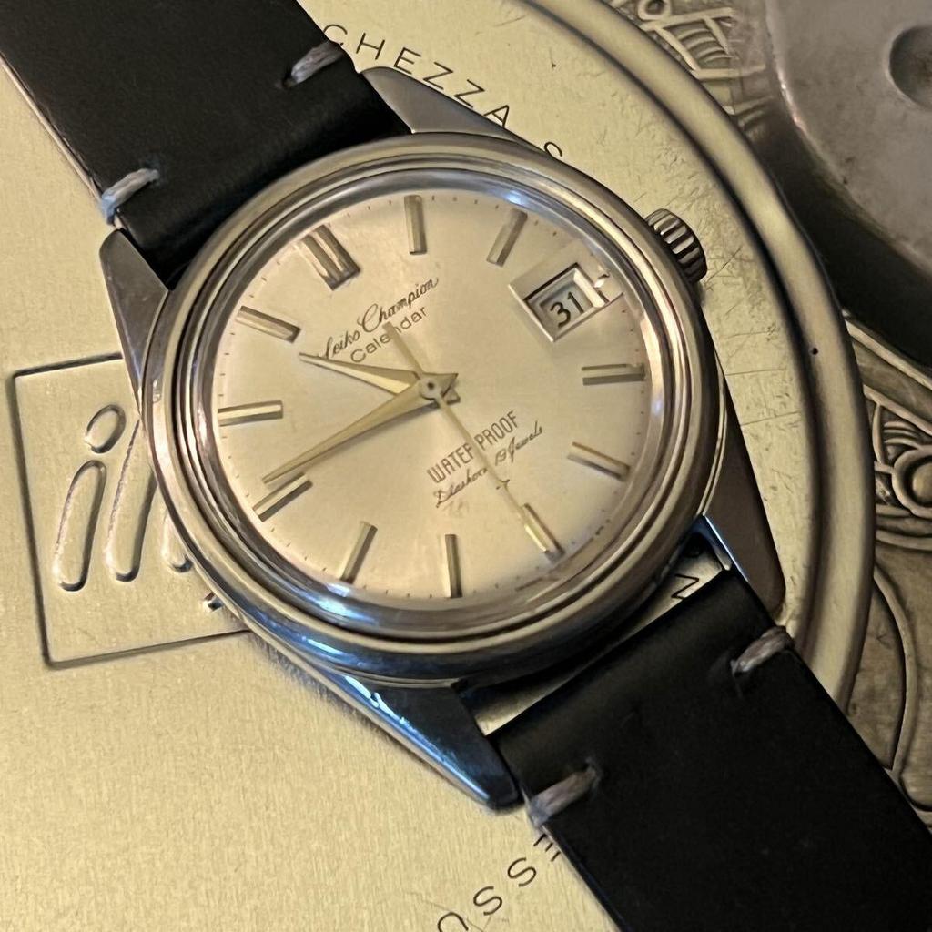Working Item SEIKO Champion Calendar 6602-9981 Manual Winding