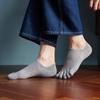 3 Pairs/Lot Toe Crew Socks Men's and Women‘s’ Breathable Cotton Sports Running Ankle Cotton Short Five Fingers Socks