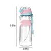Kids Water Bottle 750ML Spray Sports Water Bottle Direct Drinking Dual-Use Plastic Water Bottles for Outdoor Sporting