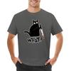 Cat What Murderous Black Cat With Knife Gift TShirt Black T Shirt Boys T Shirts Short Tshirt Unisexs T Shirts