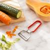 Stainless Steel Y Shaped Peeler with Plastic Coated Handle for Kitchen Vegetable and Fruit Peeling Slicer Tool Dishwasher Safe