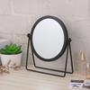 High-definition Metal Makeup Mirror European-style Dormitory Beauty Mirror  Desktop