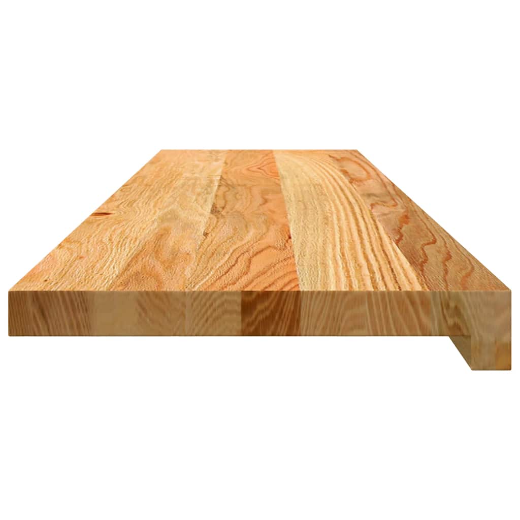 Vidaxl Treppenstufen, 12 Stück. Braunes 100X30X2Cm Leichtes Eichenholz