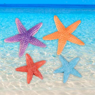 4Pcs Simulation Star Fish Model Aquarium Decoration Sturdy DIY Home Decor Garden