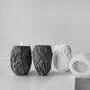 Versatile Silicone Planter and Candle Holder Molds Flexible Silicone Brush Container Mold Personalized Candle Cup Mold
