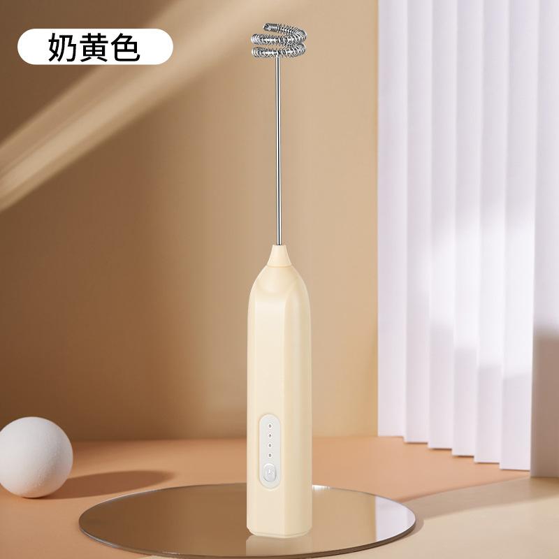 Electric Egg and Milk Frother Mini Milk Foam Stirring Stick for Coffee